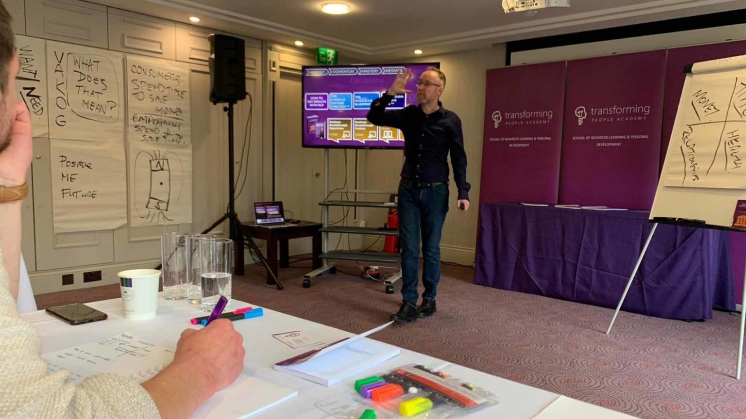 Micheal Colhoun teaching NLP